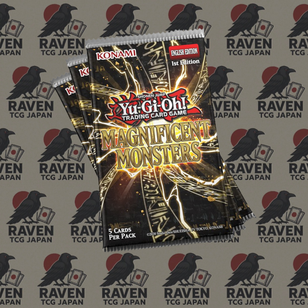 Magnificent Monsters – 3 buste special Set – ENG YU-GI-OH!
