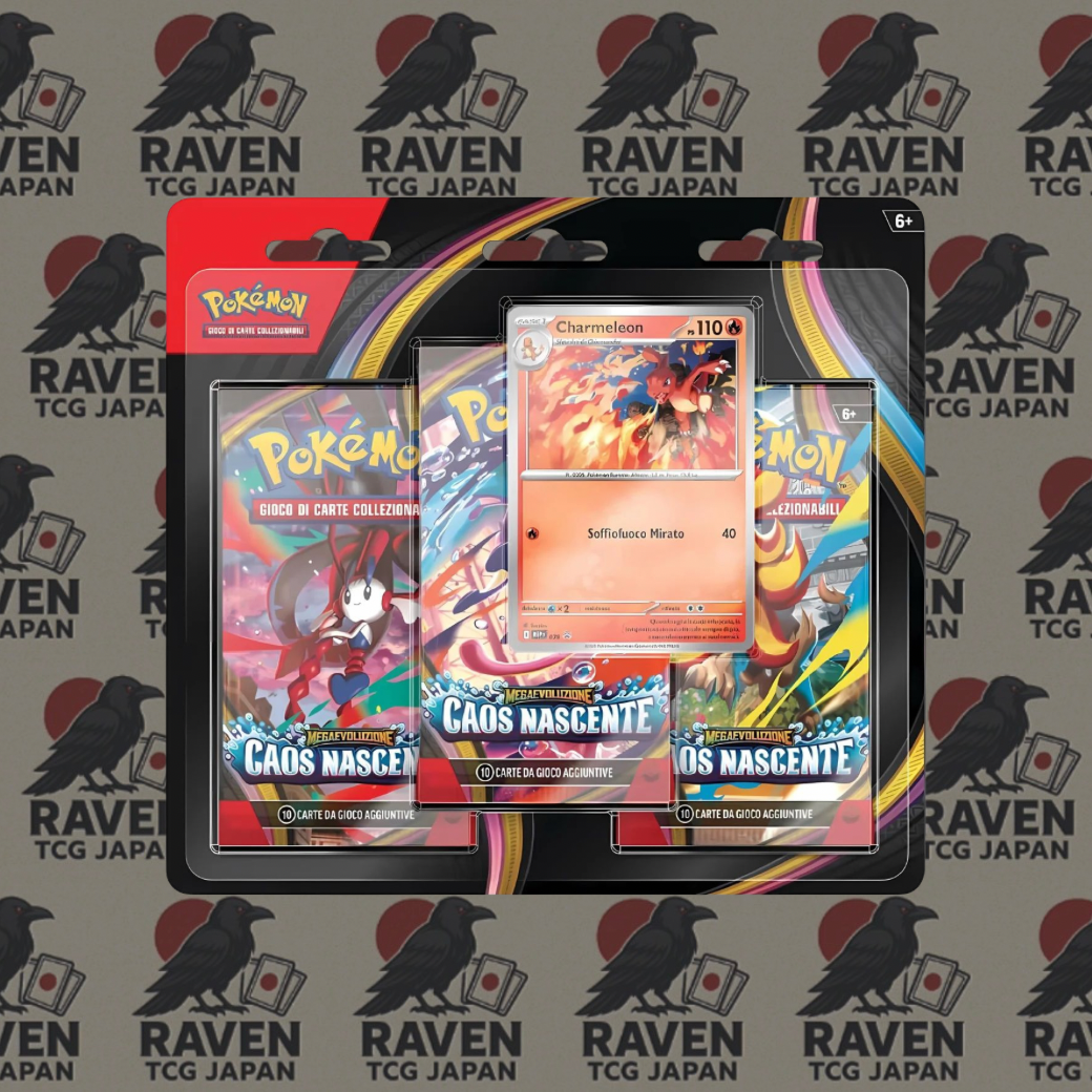 Caos Nascente blister 3 bustine e 1 promo ITA