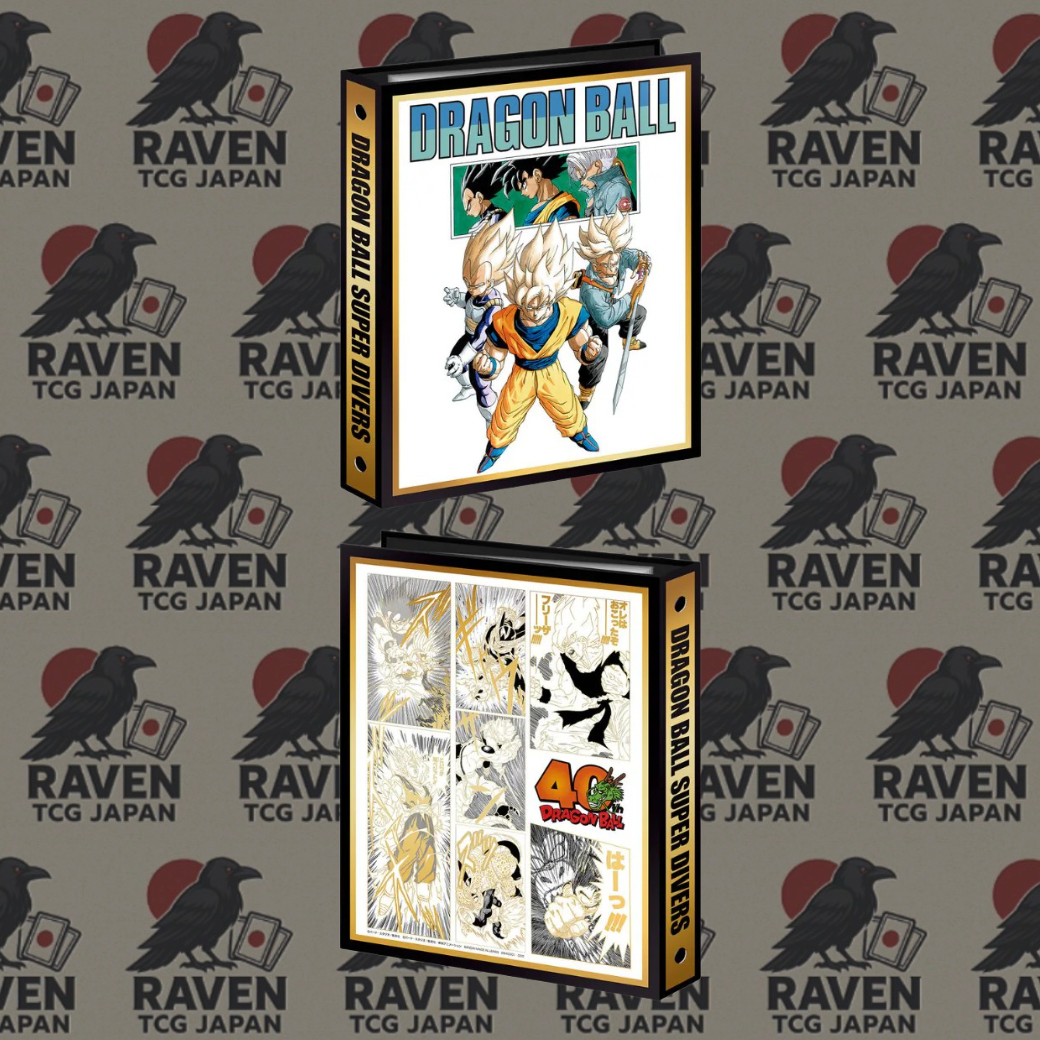 DRAGON BALL Super Divers Binder Set 40th Anniversary Limited Edition Card Set